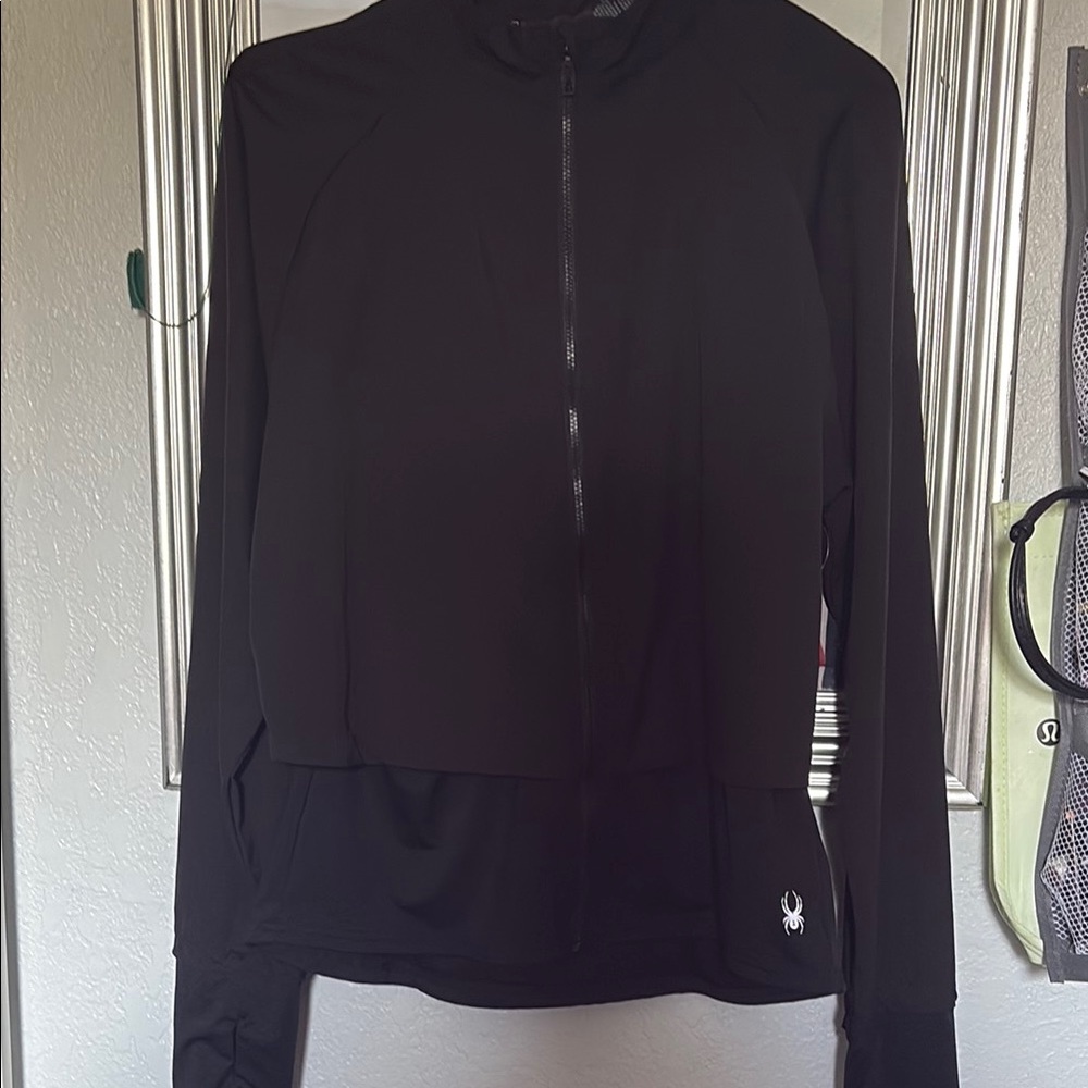 Spyder Women's Black Cardigan Sweater